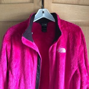 North Face zip up jacket